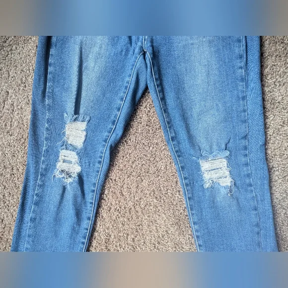 Wax Jean Distressed Women's Size 30 - Picture 3 of 7